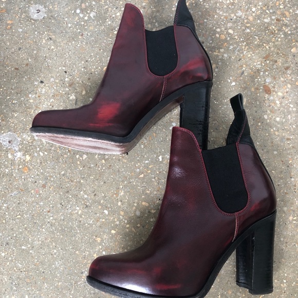 Rag & Bone Burgundy Stanton Chelsea boots - Picture 4 of 7